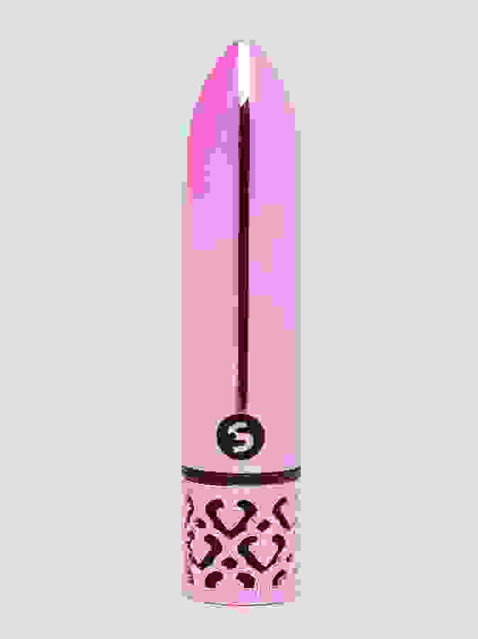 Royal Gems Glamour Rechargeable Bullet Vibrator , Pink, hi-res